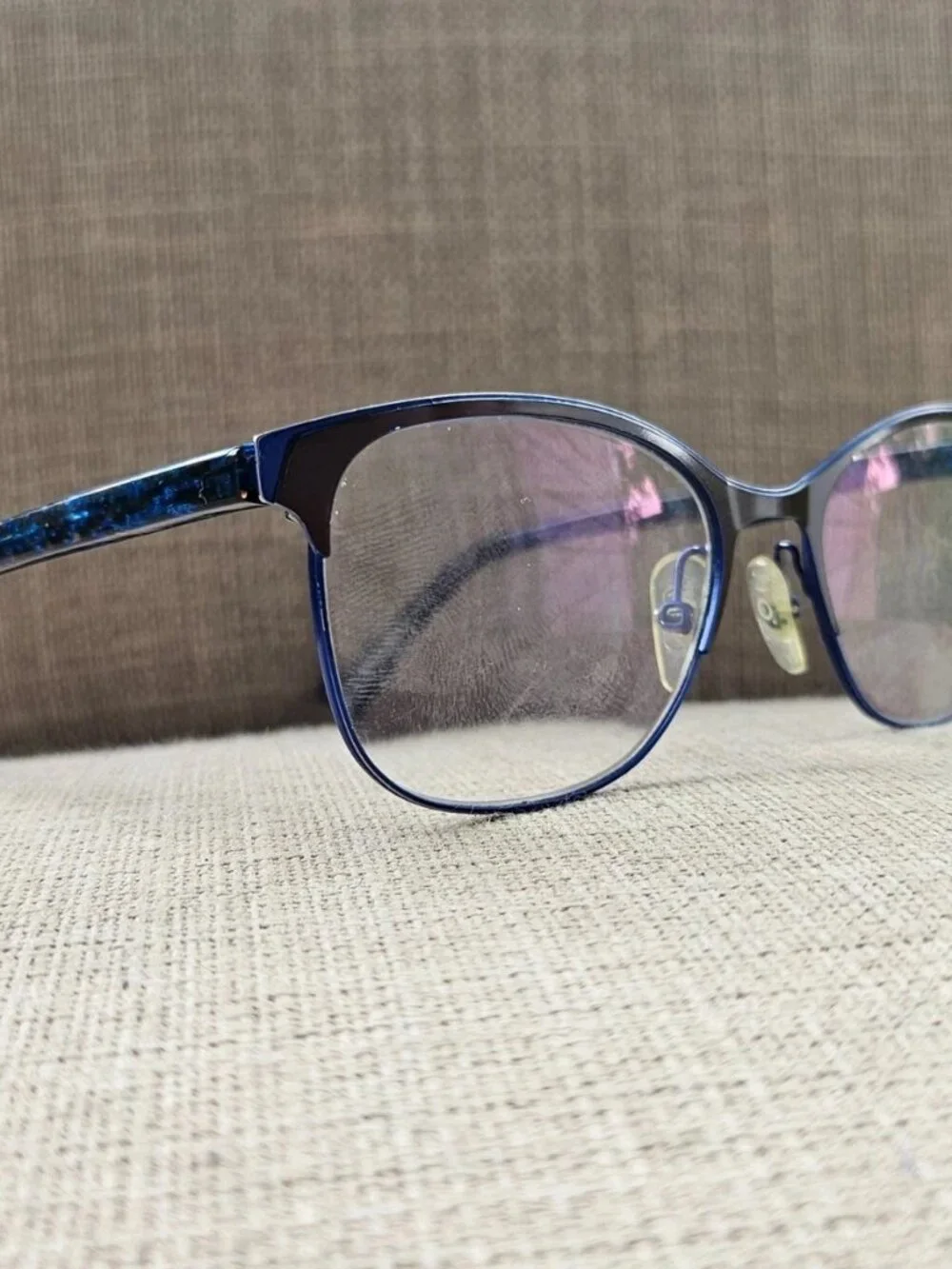 Etnia Barcelona Eyeglasses Frame NORDEN BRBL Eyewear Brown/Blue Glasses Fr
